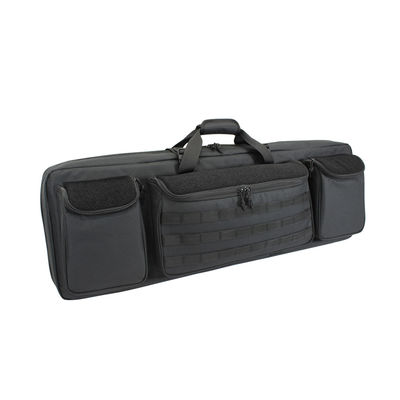 Double Tactical Gun Bag Lockable Zipper For Outdoor Hunting Shooting