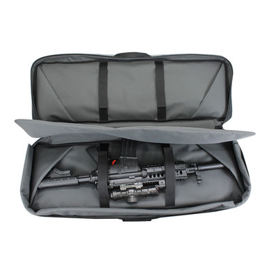 Double Tactical Gun Bag Lockable Zipper For Outdoor Hunting Shooting