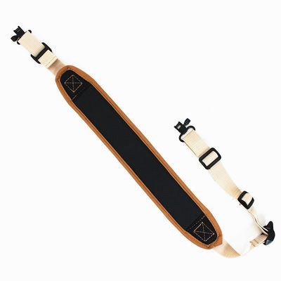 Anti Slip Padded Rifle Sling Brown ISO 9001 Two Point Rifle Sling