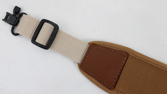 Anti Slip Padded Rifle Sling Brown ISO 9001 Two Point Rifle Sling