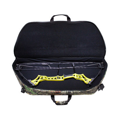 OEM 43 Inch Camo Hunting Archery Soft Bow Case With Accessories Pocket And Shoulder Strap For Compound Bows