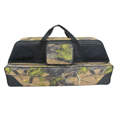 Custom Camo Hunting Soft Bow Case With Accessories Pockets