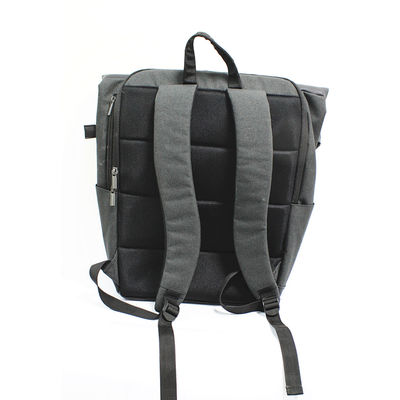 Waterproof Laptop Bag Backpack 600D Polyester Roll Top Backpack