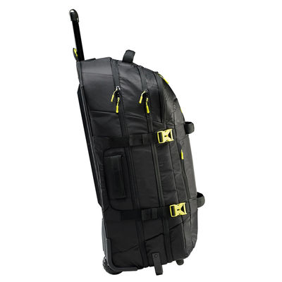125L Wheeled Luggage Bag Large Capacity Rolling Duffel Bag 600D Polyester