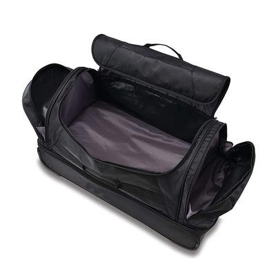 OEM Durable Wheeled Luggage Bag Polyester Duffel Bag For Traveling