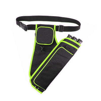Lightweight Archery Hip Quivers Polyester With Accessories Pocket And Belt