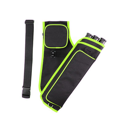 Lightweight Archery Hip Quivers Polyester With Accessories Pocket And Belt