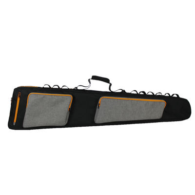 Foldable Rifle Case 600D Black Grey Waterproof Soft Gun Case