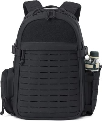 PVC Polyster Waterproof Military Bag With Bottle Holder For Men
