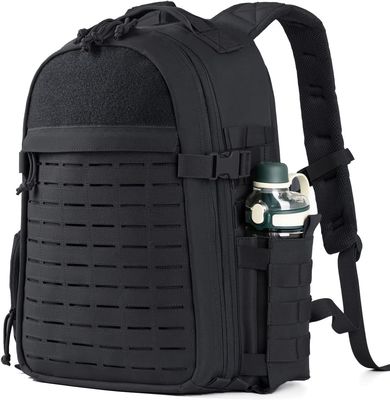 PVC Polyster Waterproof Military Bag With Bottle Holder For Men