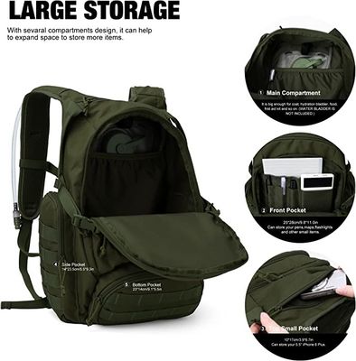 25L military molle backpack