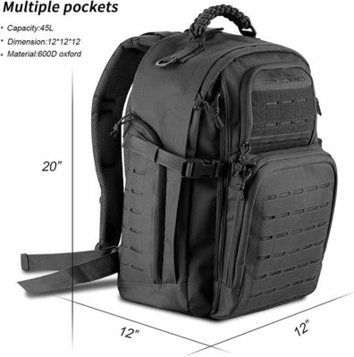 ODM Army Assault Pack Heavy Duty Waterproof Tactical Backpack