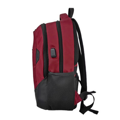Durable Business Travel Laptop Bag Backpack With USB Charging Port