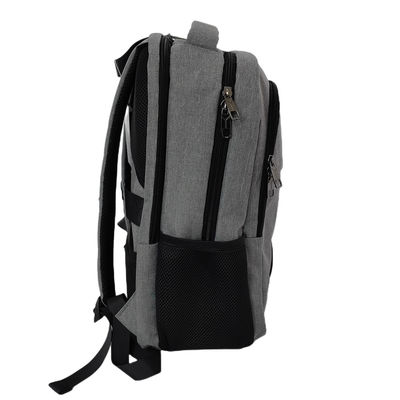 Water Resistant 15.6'' USB Laptop Backpack W/ Anti Theft Pocket