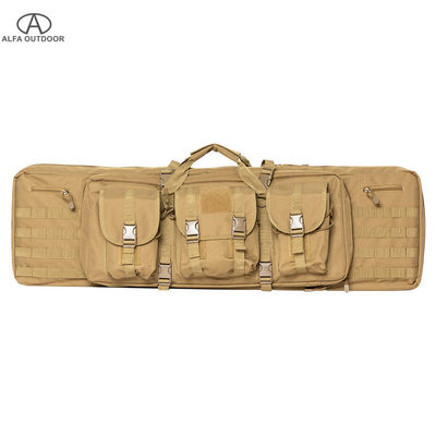 Alfa Waterproof 42" Gun Bag Double Tactical Rifle Case For Outdoor Shooting