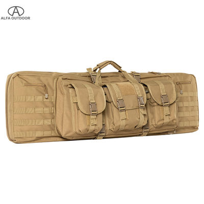 Alfa Waterproof 42" Gun Bag Double Tactical Rifle Case For Outdoor Shooting