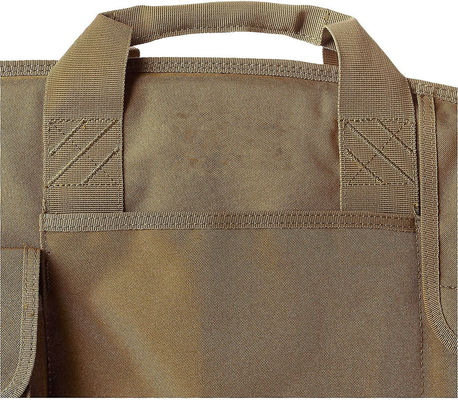 42" Tactical Gun Bag Single Rifle Case Padded Compartment Lockable Zipper 600d Polyester