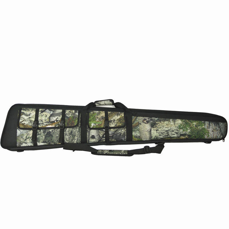 Custom Camo 52 Inch Soft Shotgun Case ODM Service With Accessories Pockets
