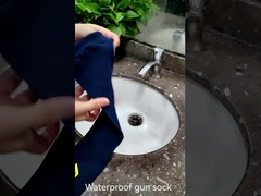 Meias de espingarda tratadas com silicone 52